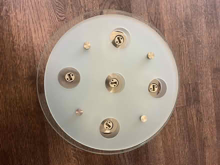 Photo of free Glass flush light fitting (Horsforth LS18) #2