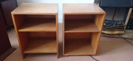 Photo of free Bedside cabinets light wood (Petersfield) #1