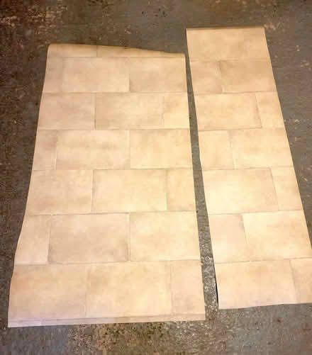 Photo of free Two decent size floor vinyl pieces (Llandrindod LD1) #2