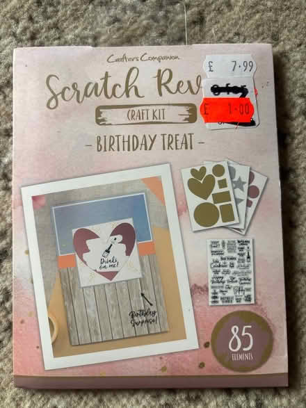 Photo of free Scratch reveal card kit (S80 3) #1