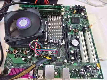 Photo of free Pc motherboard (+ cpu, cooler, ram only) (Meersbrook S8) #1