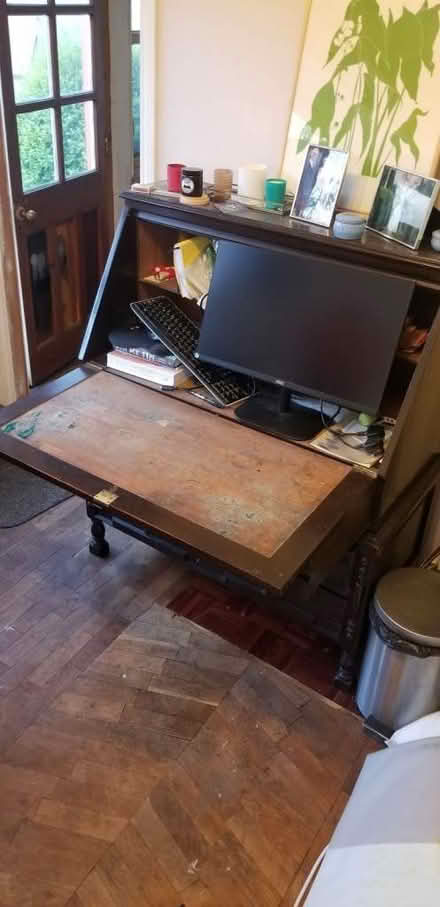 Photo of free Antique desk / foldaway home office (Oxford OX4) #4