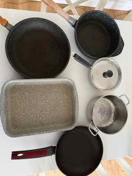 Photo of free Cookware (pan, pot, tray, saucepan) (New Langford) #1
