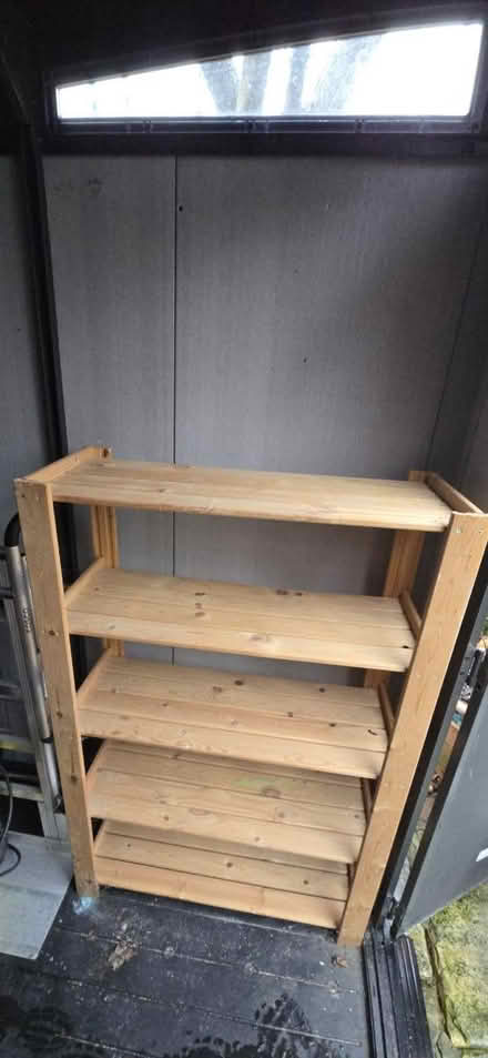 Photo of free Pine shelves (Kirk Hallam DE7) #1