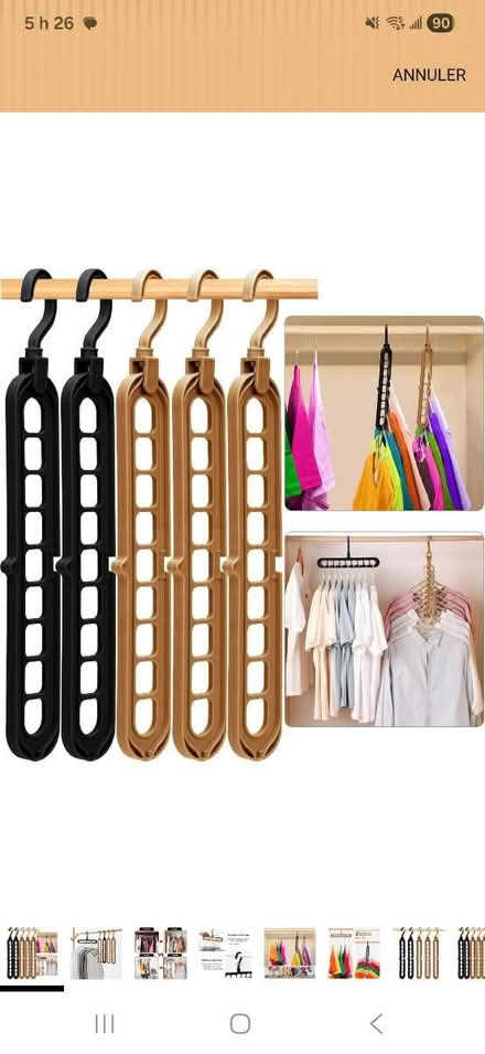 Photo of free Closet organizers (Gatineau) #2