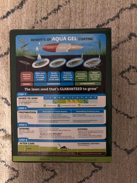 Photo of free Spare lawn seed (CB4) #2