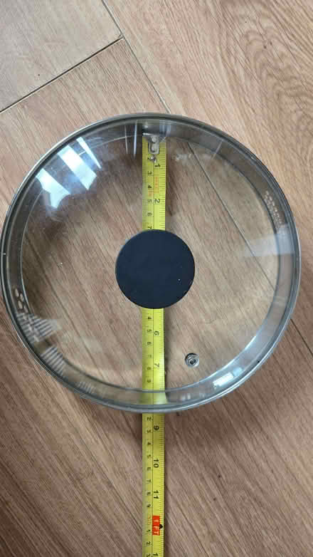Photo of free Saucepan lids - 8" & 6" (Raynes Park SW20) #1