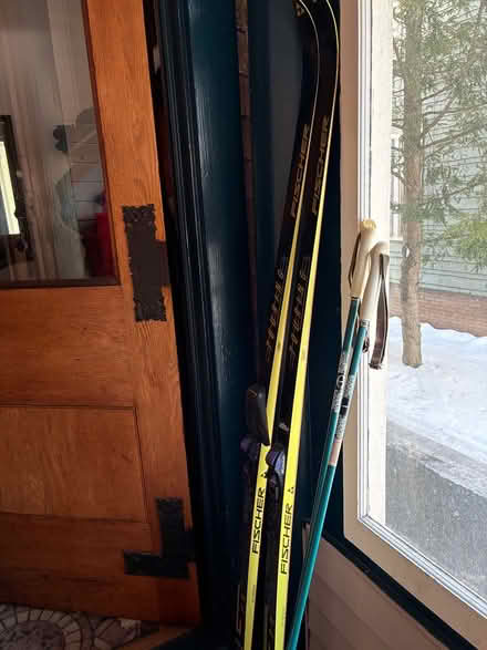 Photo of free Men’s Fischer XC skis and poles (Park-Monroe Neighborhood) #1