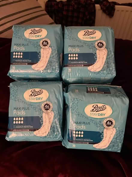 Photo of free Boots Pads (Redhill Surrey RH1) #1