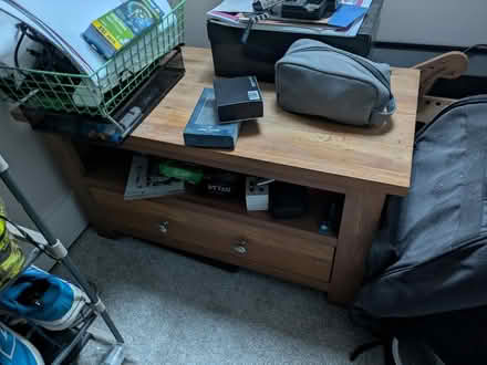 Photo of free Media stand and storage drawer (Meltham HD9) #1