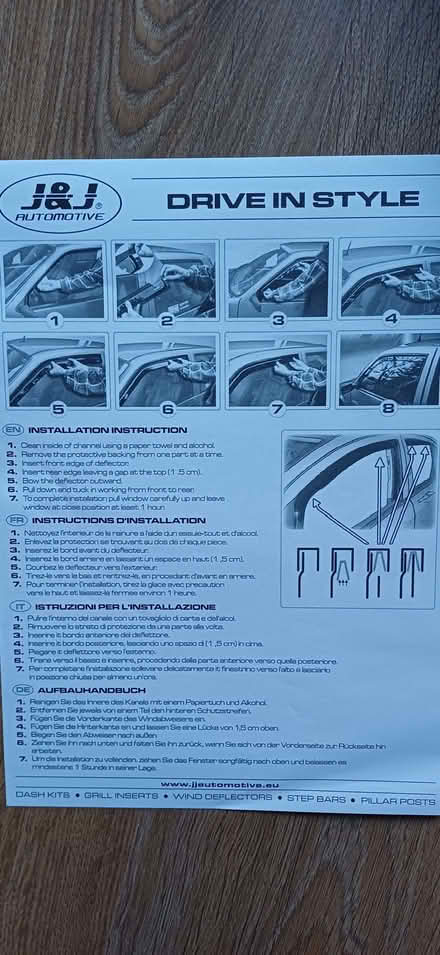 Photo of free Wind deflectors-Dacia Duster (Stone Cross BN23) #1