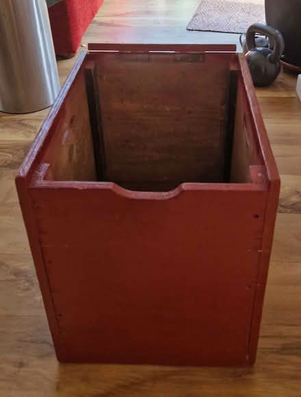 Photo of free wooden storeage box (Netherfield, Kendal LA9) #1