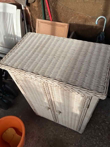 Photo of free Wicker cupboard (Hollins BL9) #2
