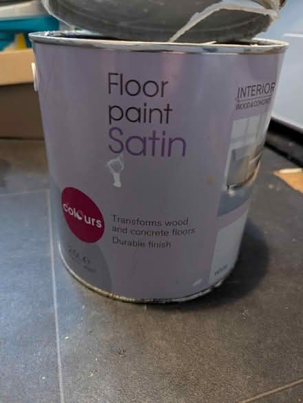 Photo of free Satin floor paint (Keynsham) #1