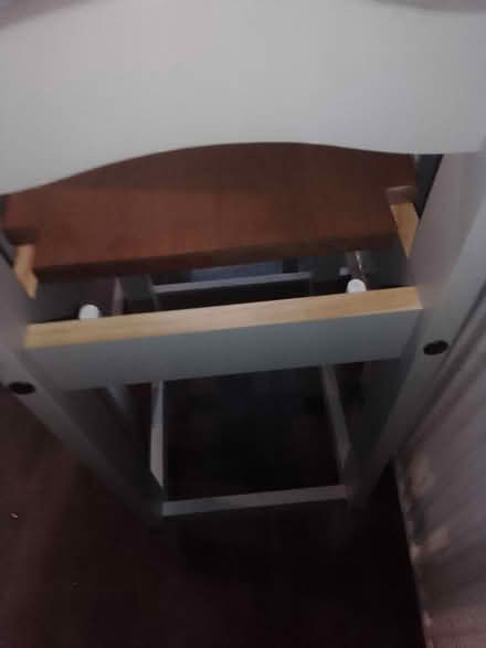 Photo of free High bar table, and 2 stools (Appleby-in-Westmorland CA16) #3