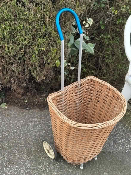 Photo of free Wicker Shpping Trolley (Ilkeston DE7 4B) #1