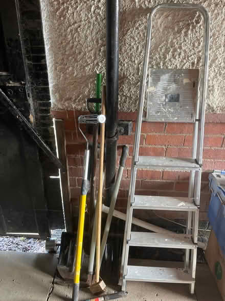 Photo of free Ladder and Garden Tools. (Ansley Common CV10) #1