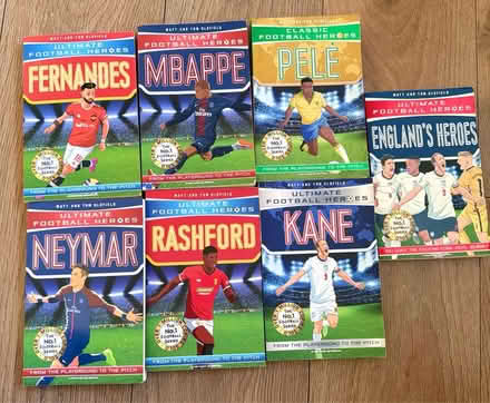 Photo of free Bundle of football books (ME10) #1