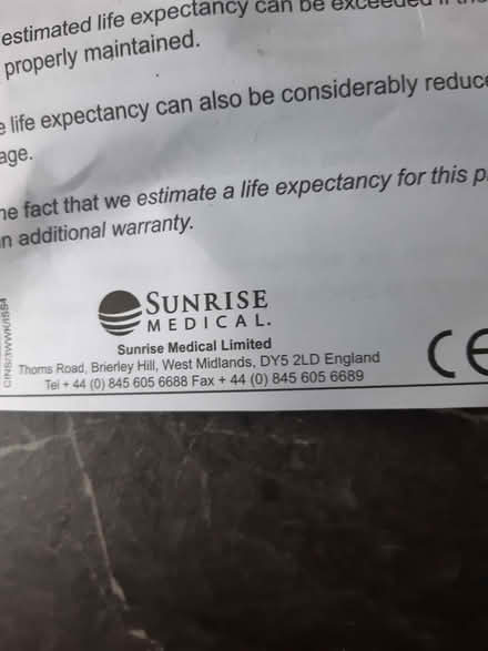 Photo of free Three Wheeled Rollator (Hailsham BN27) #2