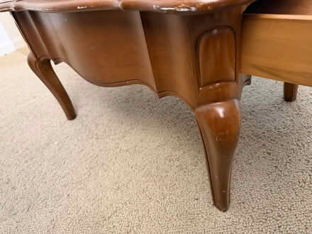Photo of free Vintage side table w/ drawer (Mountain View San Antonio) #4