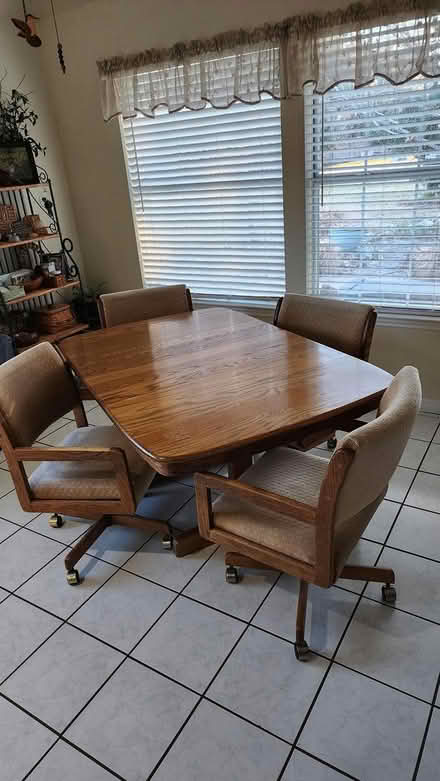 Photo of free Dining table and 4 chairs (Off Crystal Falls) #1