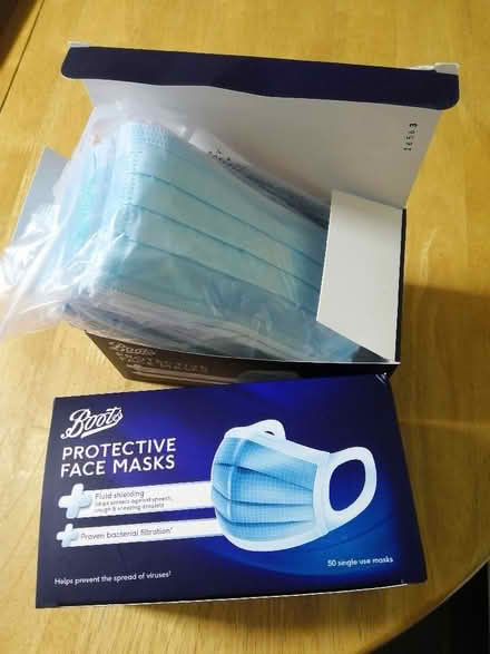 Photo of free 2 x packs unopened face masks (Rainham Mark ME8) #1