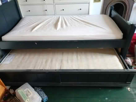 Photo of free Single Aspace bed with pull out trundle (Llandrindod LD1) #2