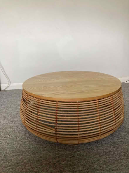 Photo of free Rattan Round Coffee Table (Fiveways BN1) #2