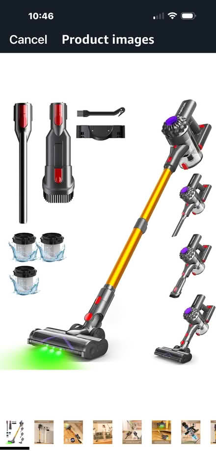 Photo of free Stick vacuum cleaner. Hardly used, all spotlessly clean. (Fox Corner GU24) #1