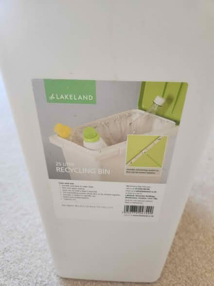 Photo of free Lakeland recycling bin (Hanger Lane) #2