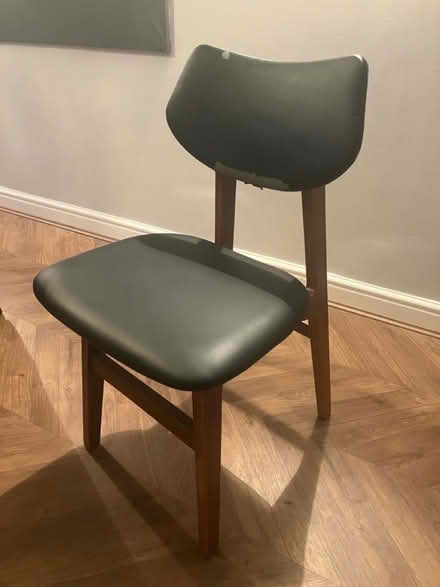 Photo of free Walnut dining chairs x 6 (London N11) #1