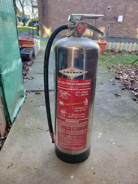 Photo of free Empty fire extinguisher (Moortown LS17) #1