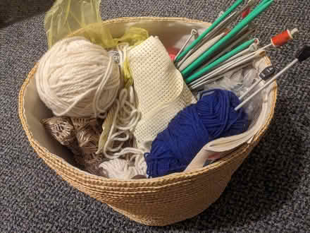 Photo of free Basket of Knitting Stuff (Ealing W5) #1