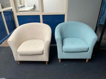 Photo of free Two comfortable side chairs (Brown Street Sheffield S1) #1