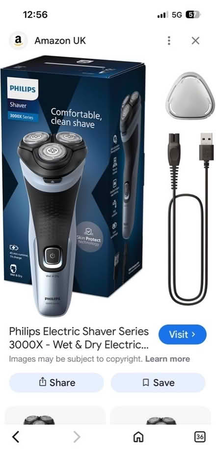 Photo of Philips shaver 3000 series (Plashet E12) #1