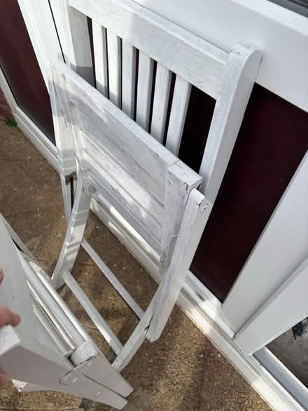 Photo of free 3 x fold up wooden Chairs (Bispham FY2) #4