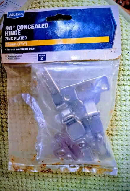 Photo of free 90°hidden hinges (Allington NG32) #1