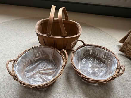 Photo of free Gift/storage baskets (Middleton St George, DL2) #1