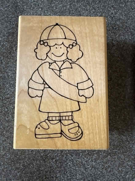 Photo of free Girl Scout stamps (Highland Ave, RWC) #1