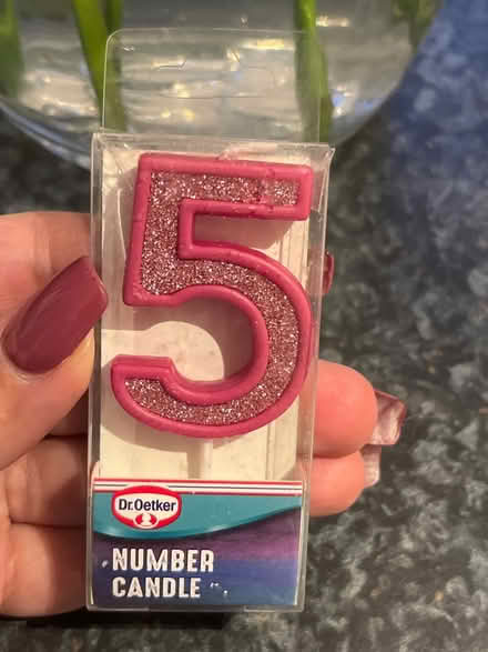 Photo of free 5 candle New (Brentford) #2