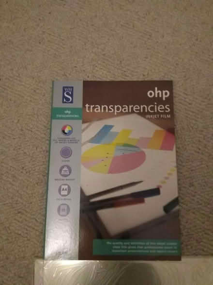 Photo of free 16 sheets of inkjet film, write or print directly (Millhouses S7) #1