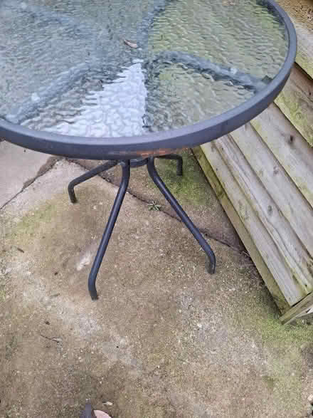 Photo of free Glass garden table (Newtown SY16) #2