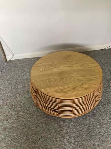 Photo of free Rattan Round Coffee Table (Fiveways BN1) #1