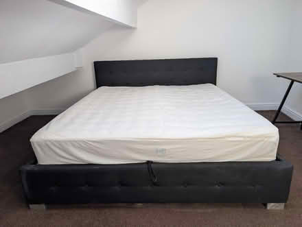 Photo of free Superking Ottoman Bed & Mattress (BD20 7) #1