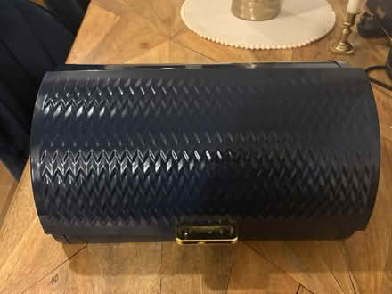 Photo of free Blue kettle, toaster and bread bin (N16 Nr Stoke Newington Common) #2