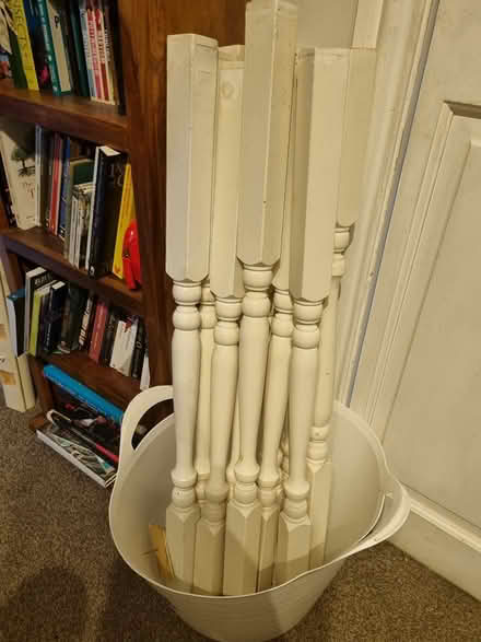 Photo of free Wooden spindles for stairs x12 (Meersbrook S2) #1