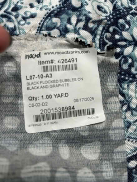 Photo of free 1 yard fabric (Friendship Heights) #4