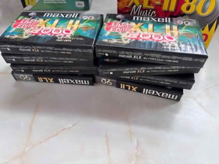Photo of free Maxell C90 blank tapes (SK9) #1