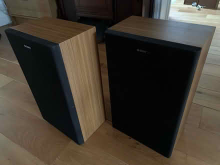 Photo of free Sony stereo speakers (Abbots Langley (WD5)) #1