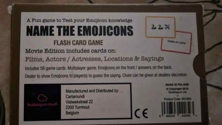 Photo of free Emoticons card game (Kirk Hallam DE7) #2